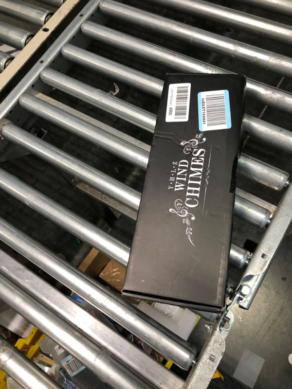 Photo 1 of 32" Large Wind Chimes, Present, Hummingbird Sympathy Wind Chimes for Outside Deep Tone, Memorial Gifts for The Loved one, Mom Dad Grandparent, Christmas Decoration Backyard (Black) Hummingbird Style Black