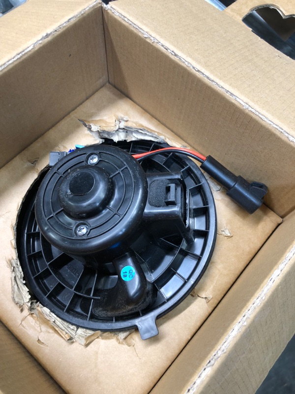 Photo 3 of A-Premium HVAC A/C Heater Blower Motor with Fan Cage Replacement for Chevy, GMC, Cadillac Vehicles - 2007-2013 Silverado 1500, Avalanche, Sierra 1500, Yukon, Escalade- Replace# 20760618, 700164