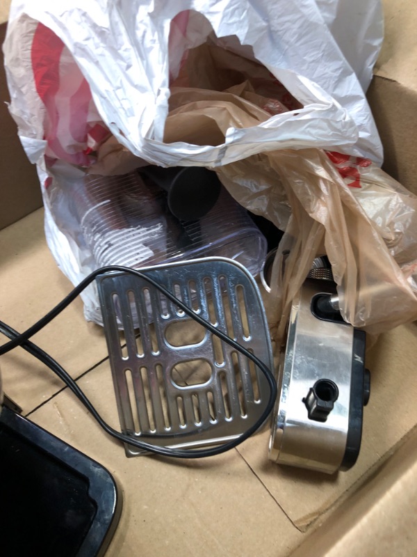 Photo 5 of *** Recommended sale for parts ***  CASABREWS Espresso Machine 20 Bar, Compact Cappuccino Machine with Automatic Milk Frother, Stainless Steel Espresso Maker With 49 oz Removable Water Tank for Cappuccino or Latte, Gift for Coffee Lover