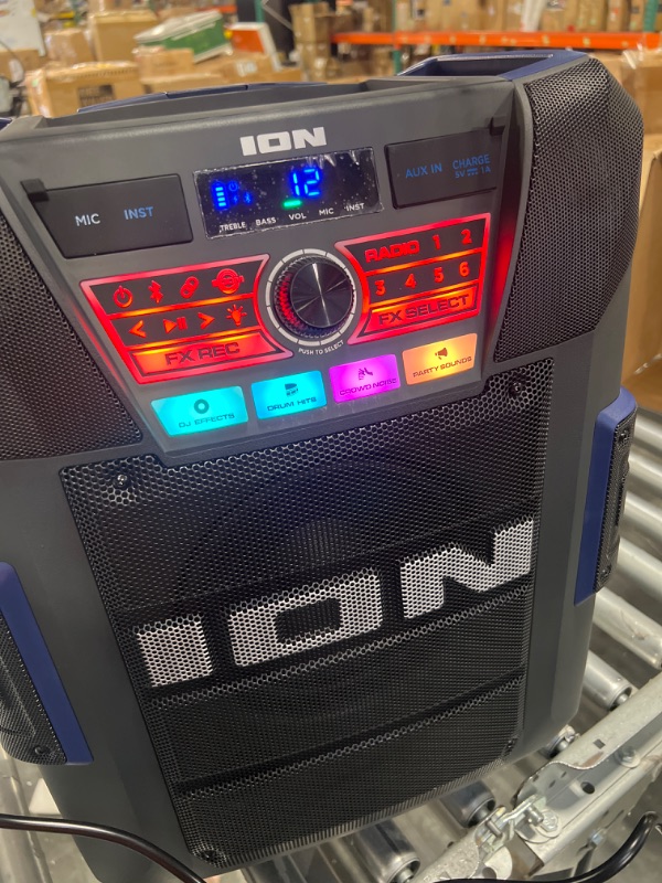 Photo 5 of Ion Explorer XL, High-Power All Weather Speaker with Premium 5-Speaker Sound
***BLUETOOTH HAS A HARD TIME CONNECTING***