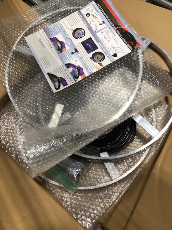 Photo 1 of Oracle Lighting 4215-001 LED Illuminated Wheel Ring, White