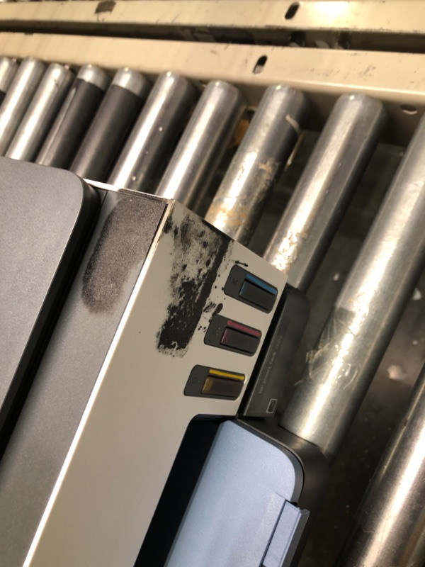 Photo 3 of HP Smart -Tank 7602 Wireless All-in-One Cartridge-free Ink Printer, up to 2 years of ink included, mobile print, scan, copy, fax, auto doc feeder, featuring an app-like magic touch panel (28B98A),Blue