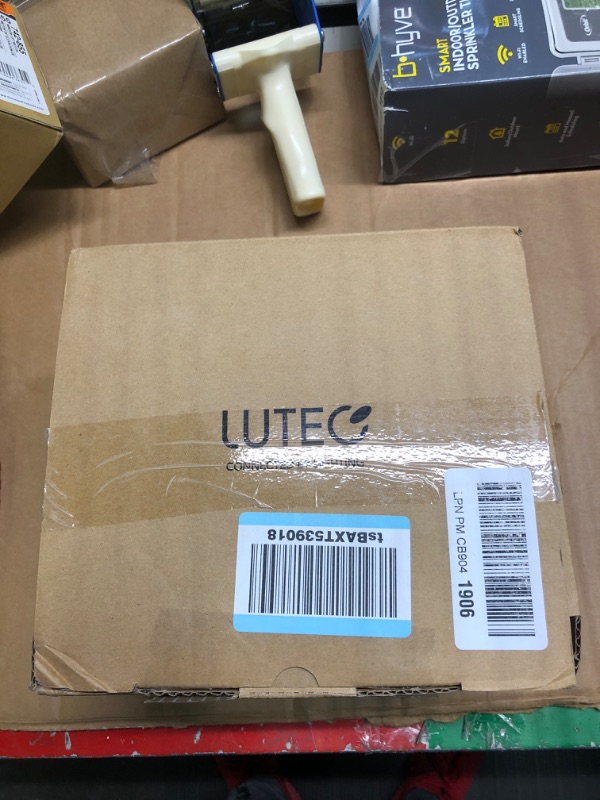 Photo 4 of LUTEC 72W 6300LM LED Security Lights Motion Sensor Light Outdoor, 5000K Daylight, IP65 Waterproof, Dusk to Dawn, 3 Head Motion Detected Flood Light for Garage, Yard, Porch(White) White-3 Head Square