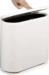 Photo 1 of 2.4 Gallon Slim Plastic Trash Can** not exact photo**