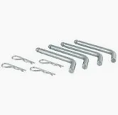 Photo 1 of CURT 16902 Replacement 5th Wheel Pins & Clips, 1/2-Inch Diameter, Stainless Steel