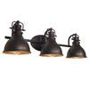 Photo 1 of Beacon 26.5 in. 3-Lights Oil Rubbed Bronze Traditional Bathroom Vanity Light