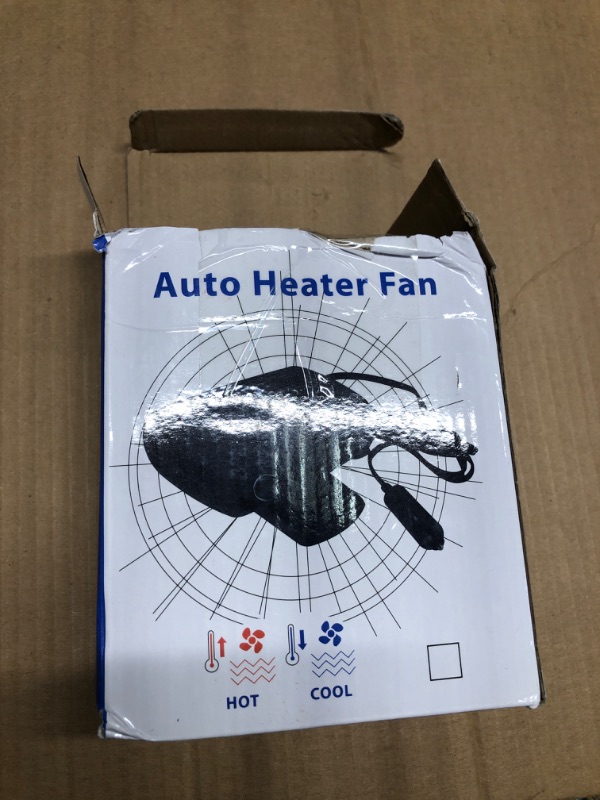 Photo 3 of 12 Volt Car Heater, Portable Heater for Car Defroster, car heater that plugs into cigarette lighter