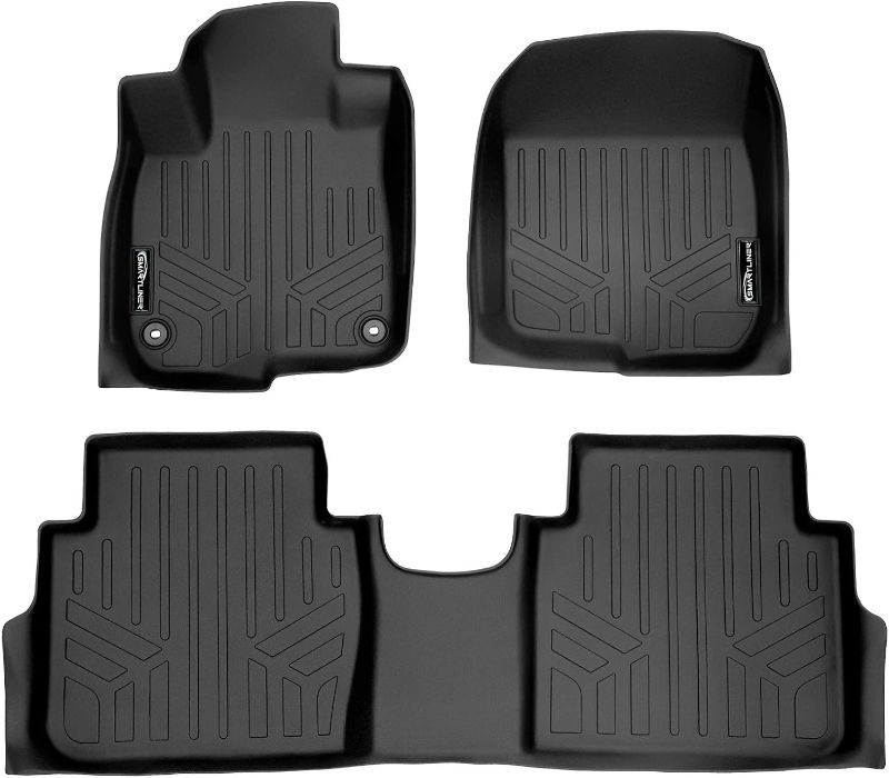 Photo 1 of 
SMARTLINER Custom Fit Floor Mats 2 Row Liner Set Black 