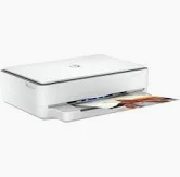 Photo 1 of HP ENVY 6055e Wireless Color Inkjet Printer, Print, scan, copy, Easy setup, Mobile printing, Best-for-home, Instant Ink with HP+,white