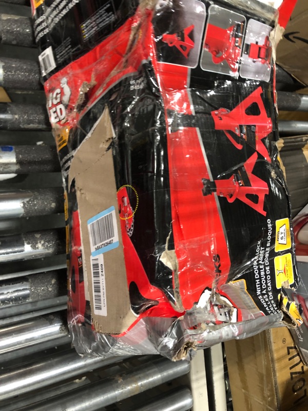 Photo 1 of BIG RED T46002A Torin Steel Jack Stands: Double Locking, 6 Ton (12,000 lb) Capacity, Red, 1 Pair Double Locking Red