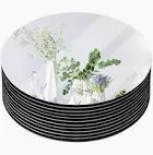 Photo 1 of 12" Round Mirrors for Centerpieces, Circle Mirror Centerpieces for Tables, Mirror Plates 2mm, Centerpieces & Wedding Decorations & Baby Shower Party & Christmas Decorations, 12pack
