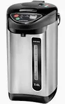 Photo 1 of Chefman Electric Hot Water Pot Urn w/Auto & Manual Dispense Buttons, Safety Lock, Instant Heating for Coffee & Tea, Auto-Shutoff & Boil Dry Protection, Insulated Stainless Steel, 3.6L/3.8 Qt/20+ Cups