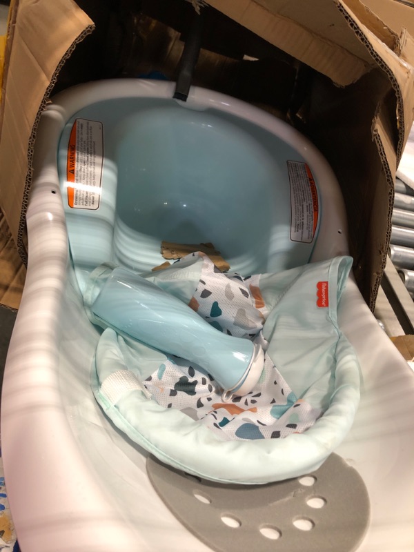 Photo 2 of Fisher-Price 4-in-1 Sling 'n Seat Tub - White/Blue ** not exact photo**