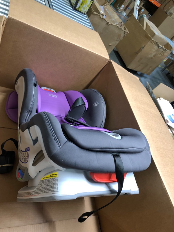 Photo 5 of Britax Marathon Clicktight Convertible Car Seat, Mod Purple SafeWash