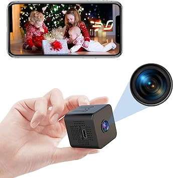 Photo 1 of 1080P Hidden Camera - Spy Camera - Nanny Cam - Best Mini Camera - WiFi Wireless Camera - Live Video Recorder with Night Vision - Surveillance Camera Full HD-1