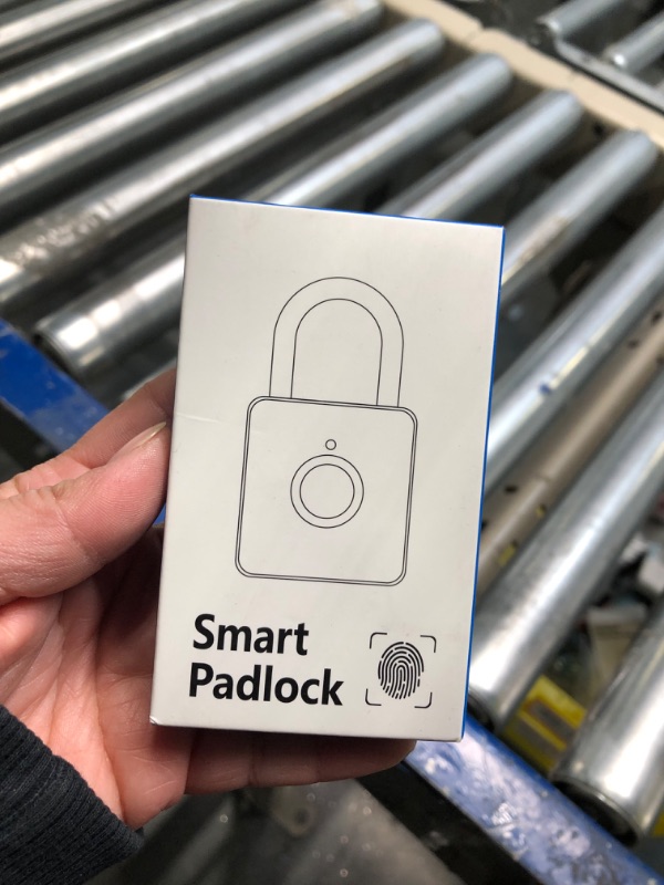 Photo 2 of Fingerprint Padlock eLinkSmart Combination Lock - Gym Locker Lock Keyless Gold Color: Fingerprint Lock Biometric Metal Digital Padlock for Gym Locker, School Locker Backpack Suitcase Luggage Gold2