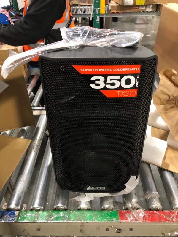 Photo 3 of Alto Professional TX310 – 350W Powered DJ Speakers, PA System with 10" Woofer for Mobile DJ and Musicians, Small Venues, Ceremonies and Sports Events