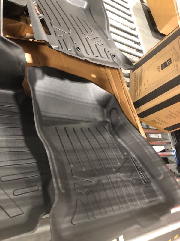 Photo 4 of SMARTLINER Custom Fit All Weather Floor Mats 2 Row Liner Set Black Compatible with 2022-2023 Lexus NX/NX Hybrid