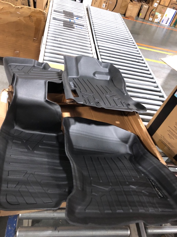 Photo 3 of SMARTLINER Custom Fit All Weather Floor Mats 2 Row Liner Set Black Compatible with 2022-2023 Lexus NX/NX Hybrid