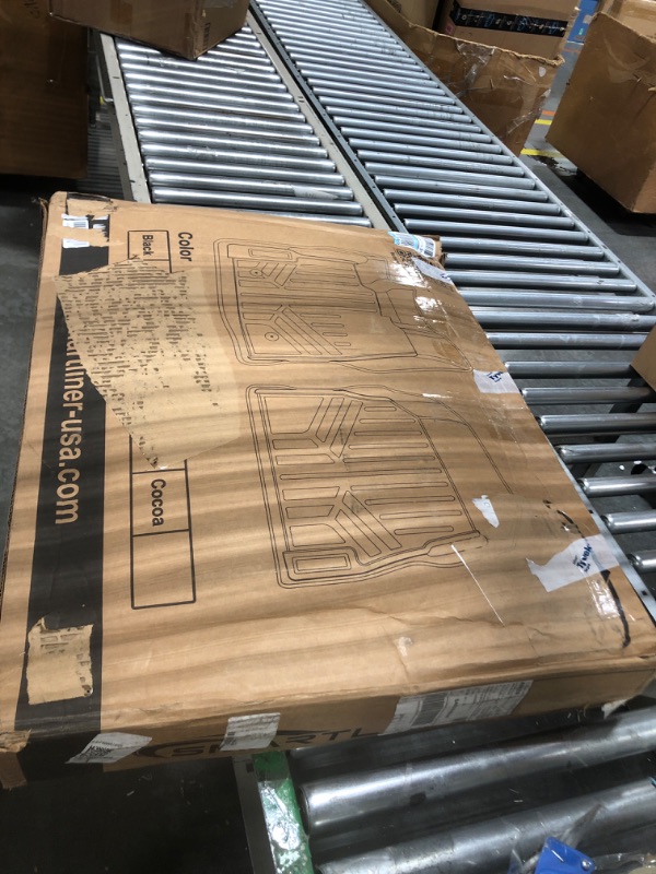 Photo 2 of SMARTLINER Custom Fit All Weather Floor Mats 2 Row Liner Set Black Compatible with 2022-2023 Lexus NX/NX Hybrid