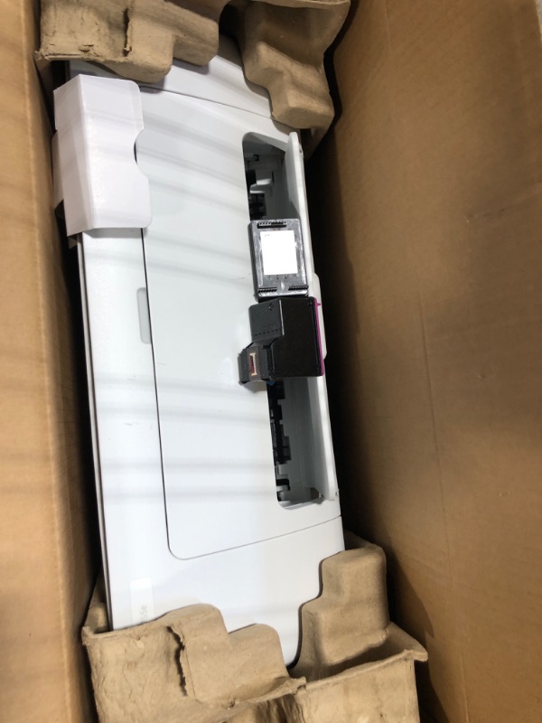 Photo 3 of **USED**FOR PARTS**HP DeskJet 2755e Wireless Color All-in-One Printer with bonus 6 months Instant Ink (26K67A), white