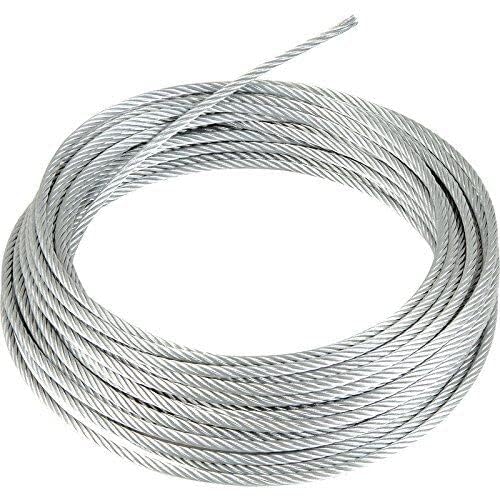 Photo 1 of ***product similar to the original photo*** ADVANTAGE 3/8", 7x19 Galvanized Cable: 50, 100, 150, 200, 250 and 500 ft (50 ft Coil)