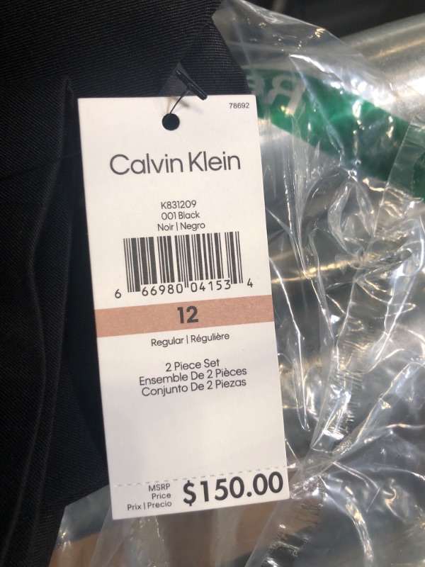 Photo 3 of Calvin Klein Boys' 2-Piece Formal Suit Set 