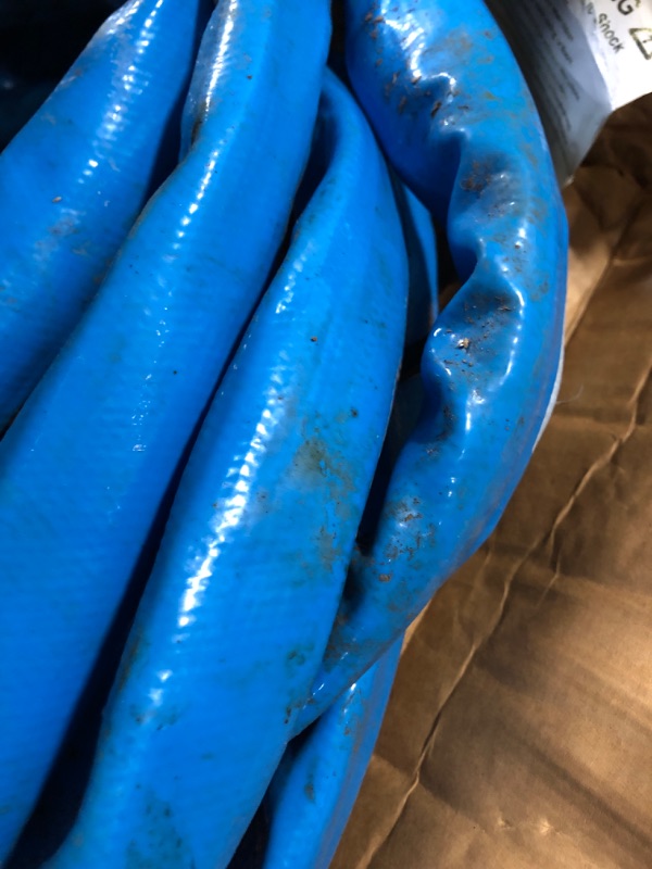 Photo 1 of ***very used*** Camco Heated Drinking Water Hose, - 20° F, 50-Foot, 5/8-Inch ID (22912-A) 50' Cold Weather (Freeze Protection to - 20?F) Frustration-Free Packaging