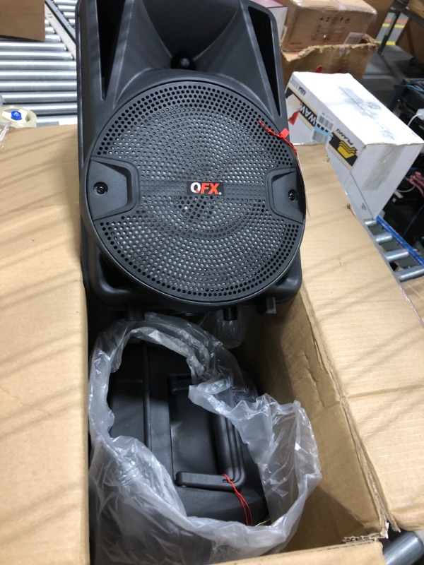 Photo 4 of ***DAMAGE BOX*** PBX-800TWS 8-Inch Bluetooth Stereo PA System Comes with 2X 8 Speakers and 2X Stands, 2X Microphones, and a Remote Control