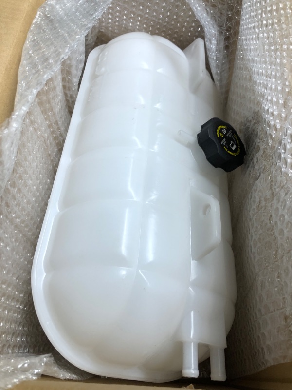 Photo 3 of labwork Coolant Reservoir Fluid Overflow Plastic Bottle Housing w/Cap Replacement for Freightliner Columbia 120 112 Century Class 603-5201