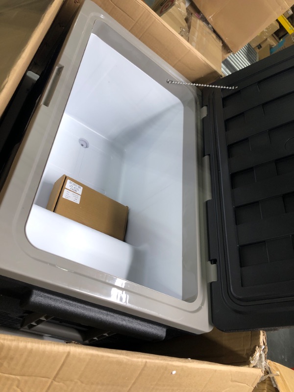 Photo 1 of BODEGA 12 Volt Car Refrigerator, Car Fridge Single Zone,RV Portable Freezer WIFI APP Control, 75L -4?-68? Car Cooler, 12/24V DC and 100-240V AC, for Travel, Camping, Outdoor and Vehicles 80QT Black