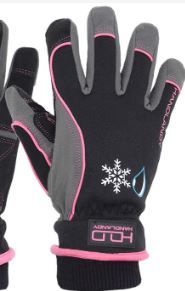 Photo 1 of *****PAIR OF RIGHT HAND GLOVES//NO LEFT HAND******HANDLANDY Waterproof Insulated Work Gloves? Thermal Winter Gloves for Men Women Touch Screen, Warm Ski Snowboard Cold Weather Gloves Small Pink-women Size