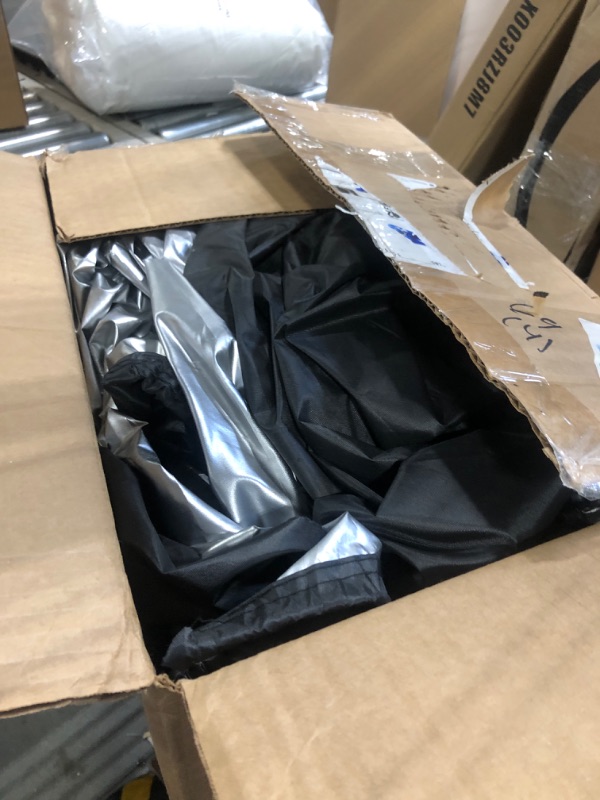 Photo 1 of NEVERLAND Trailerable Boat Cover Waterproof Heavy Duty Marine Grade Polyester Canvas Fits Pontoon/Deck Boats (Boat Length 21-24ft, Beam Width up to 104") Black-2 F: 21'-24' Long, Beam width up to 104"