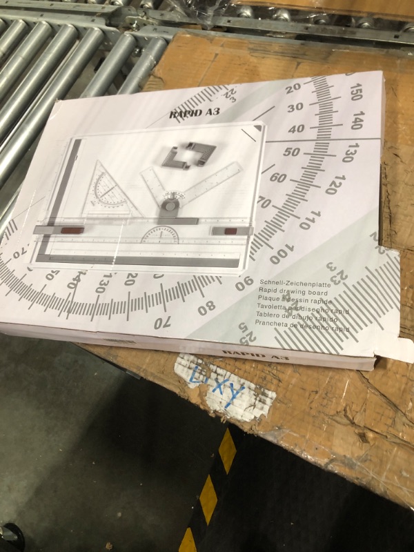 Photo 2 of Frylr Metric A3 Drawing Board Drafting Table Multifunctional Drawing Board Table with Clear Rule Parallel Motion and Angle Adjustable Measuring System