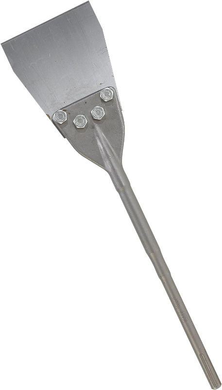 Photo 1 of 6 In. x 25 In. SDS-max Hammer Steel Floor Scraper , Gray