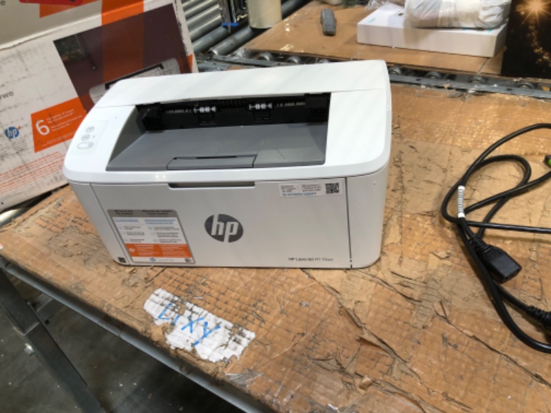 Photo 5 of HP LaserJet M110we Wireless Black and White Printer 