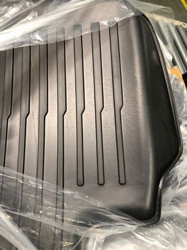 Photo 7 of Maysoo Tesla Model Y Floor Mats, Tesla Model Y 5-Seat 2020-2023 Accessories, All Weather Floor Mat Front Rear Cargo Liner Mat, Heavy Duty Floor Mats (Set of 6) Model Y floor mats (set of 6)