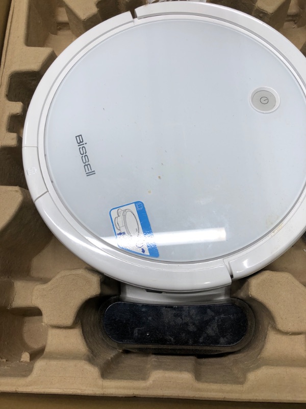 Photo 6 of ***MISSING PIECES///SOLD AS PARTS ONLY***   Bissell SpinWave Hard Floor Expert Pet Robot, 2-in-1 Wet Mop and Dry Robot Vacuum, WiFi Connected with Structured Navigation, 3115 SpinWave Robot