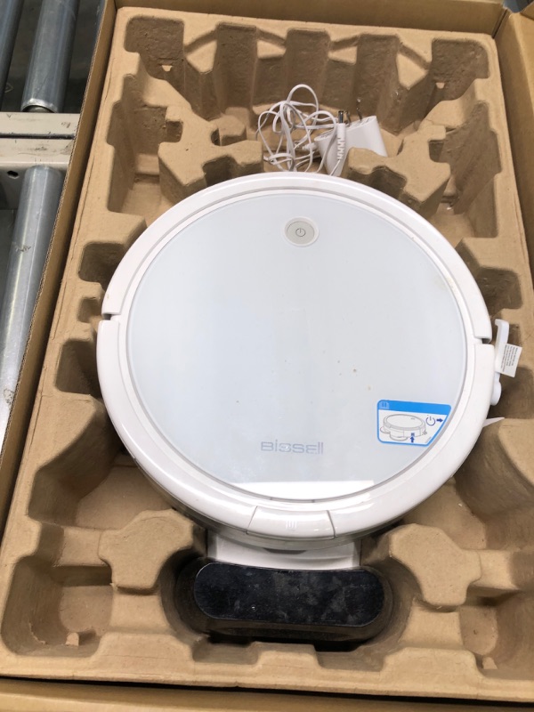 Photo 3 of ***MISSING PIECES///SOLD AS PARTS ONLY***   Bissell SpinWave Hard Floor Expert Pet Robot, 2-in-1 Wet Mop and Dry Robot Vacuum, WiFi Connected with Structured Navigation, 3115 SpinWave Robot