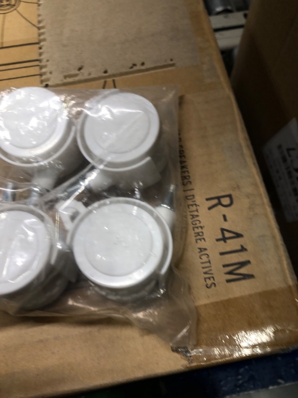 Photo 1 of Folding Storage Boxes, Collapsible Plastic Storage Bins with Lids and Wheels For Closet Organizer, Stackable Storage Bins for Book Organizers and Storage (13Gal, 6pack) 13Gal 6pack