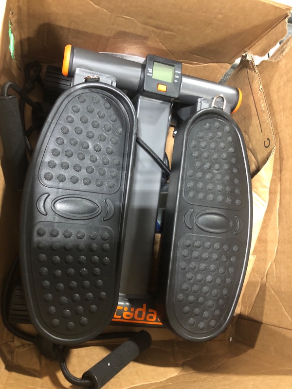 Photo 2 of **** NOT FUNCTIONAL**** Niceday Steppers for Exercise, Stair Stepper with Resistance Bands, Mini Stepper with 300LBS Loading Capacity, Hydraulic Fitness Stepper with LCD Monitor ***SELLING AS PARTS***