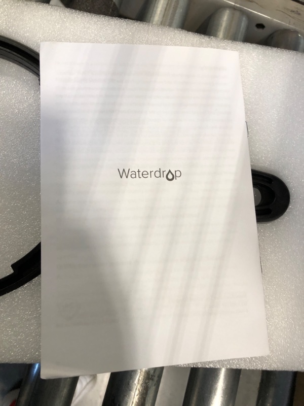 Photo 1 of Waterdrop Whole House Water Filter System, Reduce Iron & Manganese, with Carbon and Sediment Filters, 5-Stage Filtration, Reduce Iron, Lead, Chlorine, Odor, 2-Stage WD-WHF21-FG, 1" Inlet/Outlet Reduce Iron and Manganese Filter