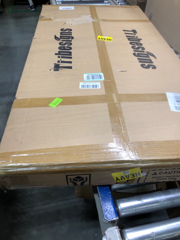 Photo 1 of Tribesigns Modern Simple Style Computer Desk PC Laptop Study Table Workstation for Home Office White 47*23.6 inch White