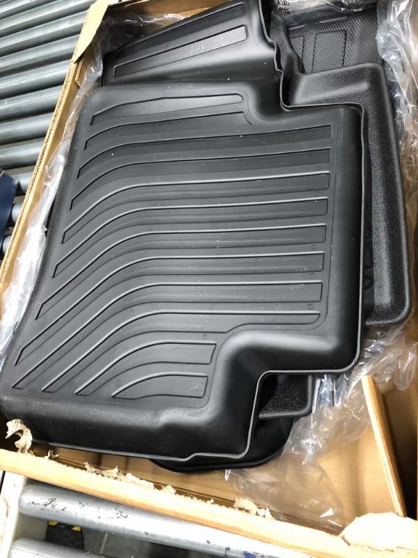 Photo 3 of HAFIDI®-Floor Mats & Cargo Liner Custom Set for 2022-2016 Prius & Prius Prime(Not for Prius c &Prius v) All Weather Protection TPE Full Set Accessories - Black Prius & Prius Prime 2016-2022 Mats Set