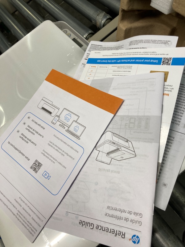 Photo 1 of HP DeskJet 4155e Wireless Color All-in-One Printer & 67XL Tri-Color High-Yield Ink Cartridge | 3YM58AN & 67XL Black High-Yield Ink Cartridge | 3YM57AN Printer + Tri-color Ink + Black Ink