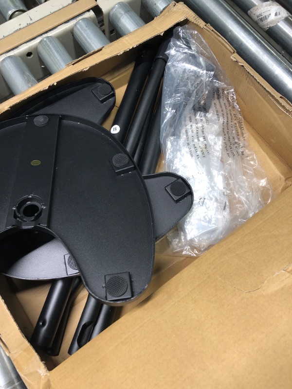 Photo 1 of Mounting Dream Height Adjustable Speaker Stands Mounts, One Pair Floor Stands, Heavy Duty Base Extendable Tube, 11 LBS Capacity Per Stand, MAX 40" Height Adjustment MD5401 (Speakers Not Included)