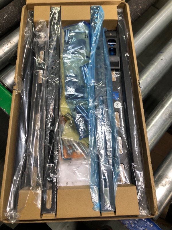 Photo 1 of Mounting Dream Tilting TV Mounts for Most 26-55 Inch LED, LCD TVs up to VESA 400 x 400mm and 88 LBS Loading Capacity, TV Wall Mount with Unique Strap Design for Easily Lock and Release MD2268-MK