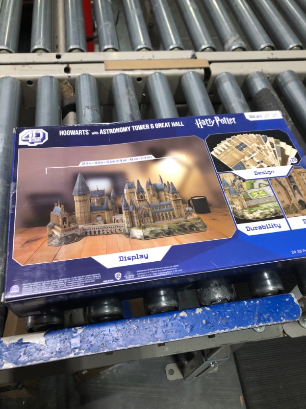 Photo 1 of Harry Potter Deluxe Hogwarts Castle with Astronomy Tower & Great Hall Over 2ft. Wide Model Kit 384 Pcs 3D Puzzles for Adults & Teens 12+ Deluxe Hogwarts Castle 3d Puzzle 384 Pcs