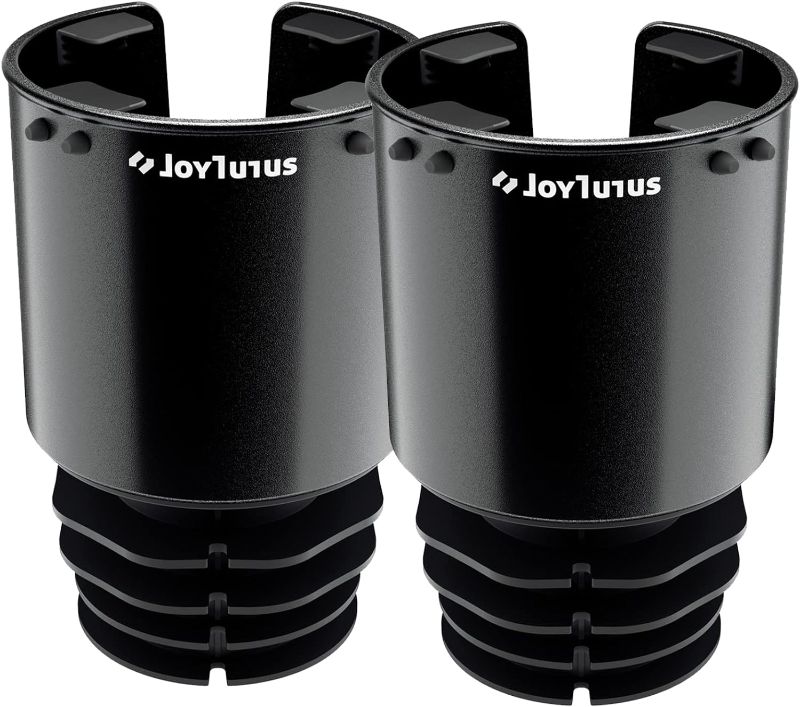 Photo 1 of JOYTUTUS Cup Holder Expander for Car, Stable Car Cup Holder Expander for YETI, Hydro Flask, Nalgene, Large Car Cup Holders Hold 18-40 oz Bottles and Mugs, Car Cup Holder Adapter Fits Most Cup Holder 1pcs black