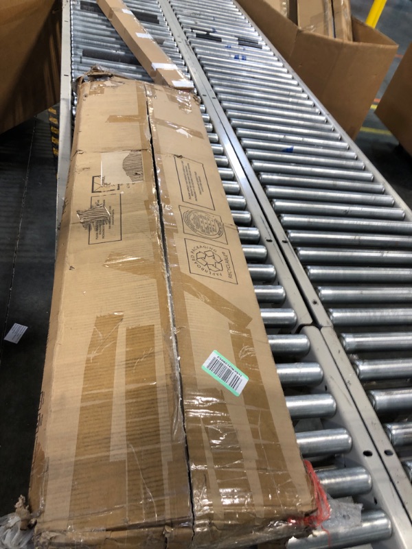 Photo 1 of *** MISSING PARTS*** Mr IRONSTONE Full Size Bed Frame with Headboard Platform Bed with Storage no Box Spring Needed Assembly Mattress Foundation?Black